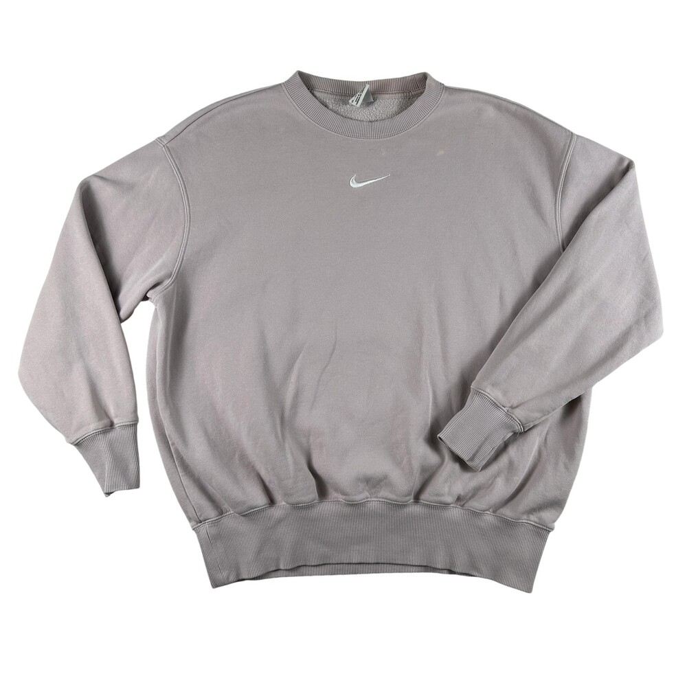 Nike Sweatshirt Womens XS Phoenix Fleece Crewneck Pullover Small Swoosh Logo